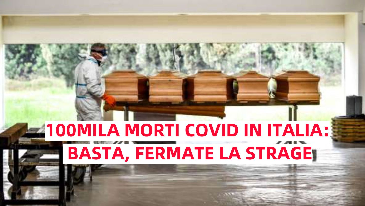 Covid, 100mila morti in Italia: tra i peggiori del mondo