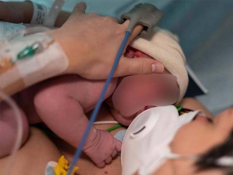 Coronavirus, contagiato neonato in provincia di Caserta