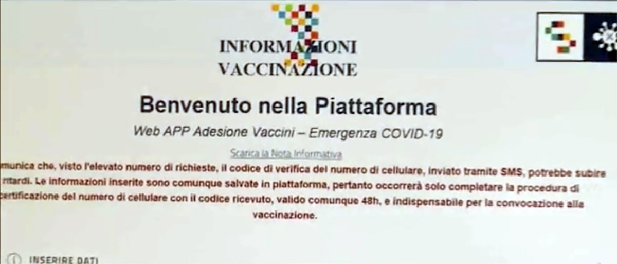 Vaccini, in Campania 1000 adesioni dalle categorie fragili in poche ore