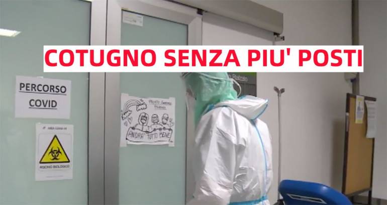 Napoli, posti covid al Cotugno quasi saturi