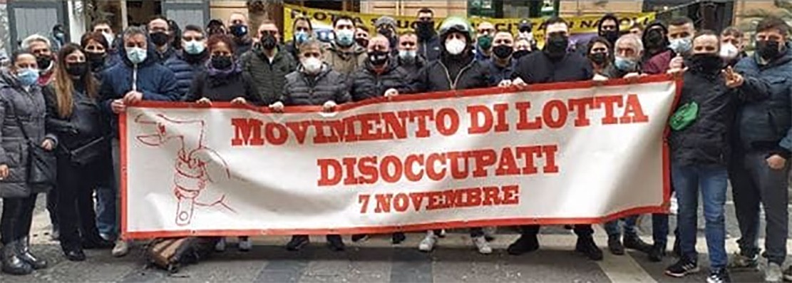 movimento di lotta disoccupati 7 novembre