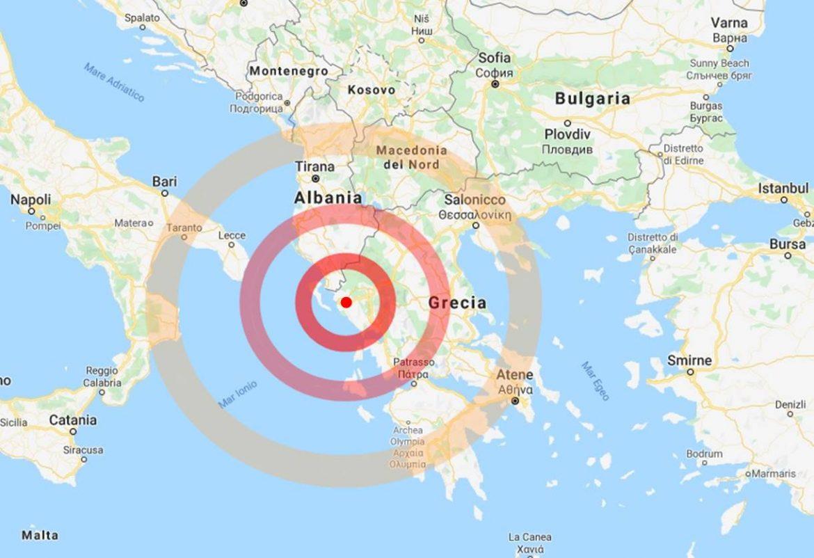 Forte scossa di terremoto di magnitudo 5.9 in Grecia: non ci sono vittime