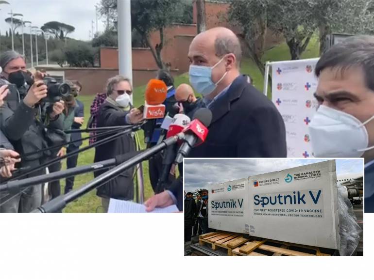 Il Vaccino russo Sputnik arriva nel Lazio: in sperimentazione allo Spallanzani