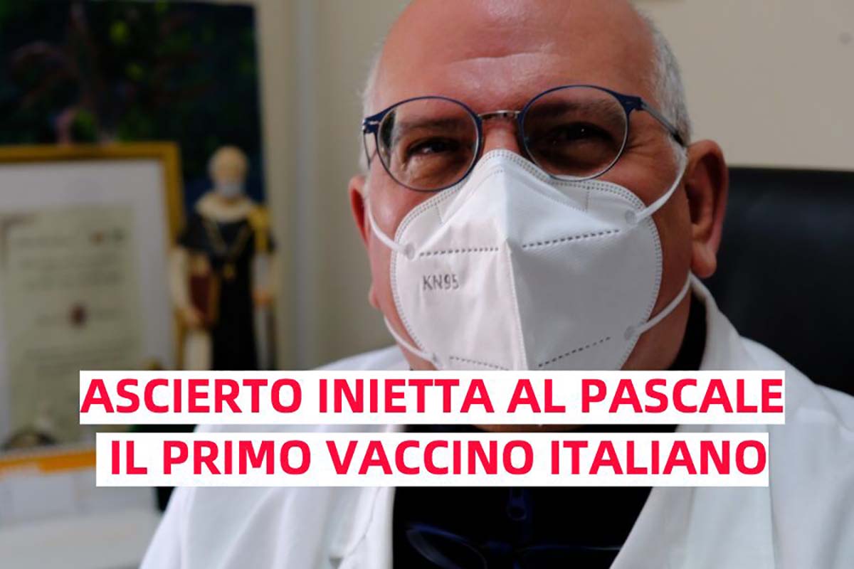 Napoli, al Pascale il primo vaccino italiano Takis