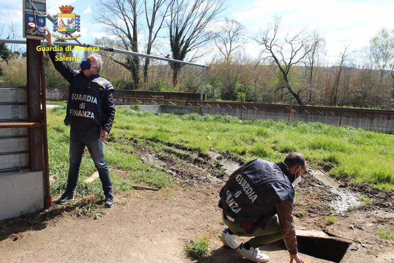 Smaltimento illecito liquami: 2 aziende agricole sequestrate nel Salernitano