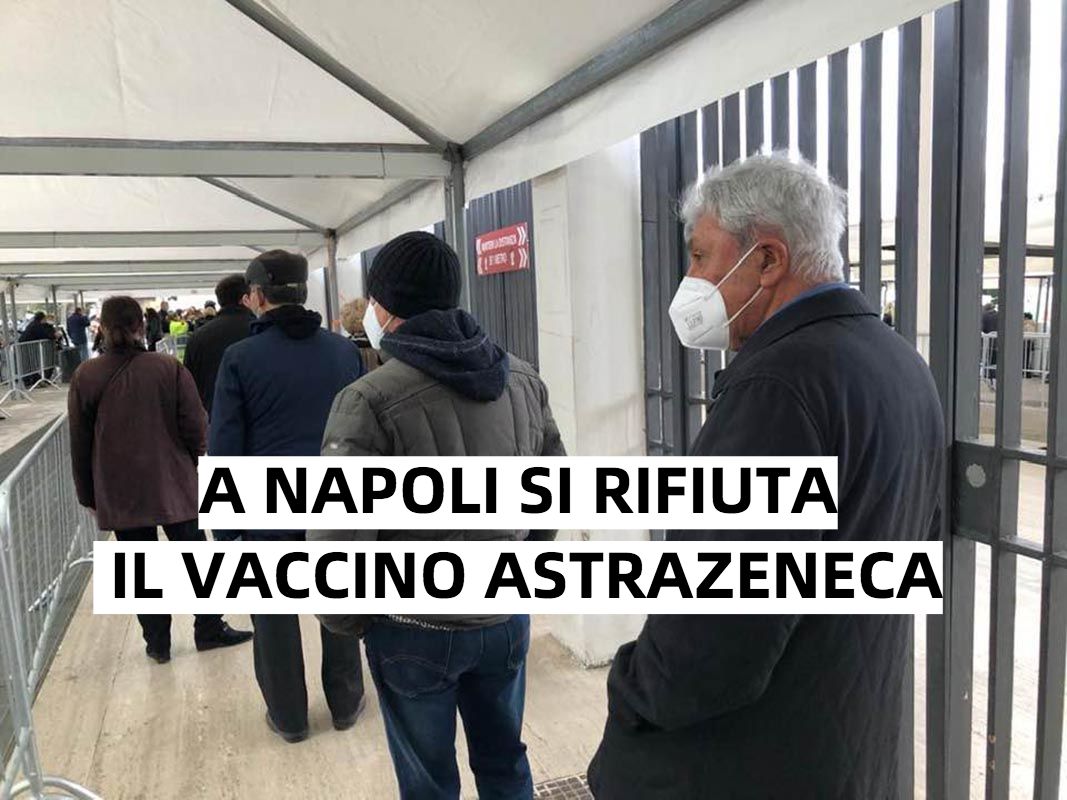 Bassolino vaccinato con Astrazeneca ma a Napoli lo rifiutano