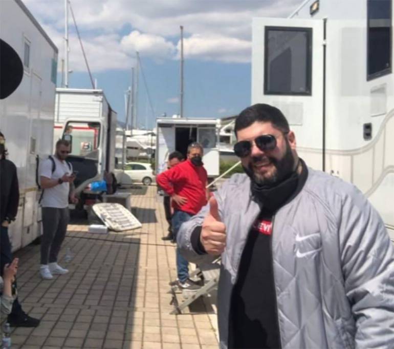 Genny gira Gomorra a Marina di Stabia. LE FOTO