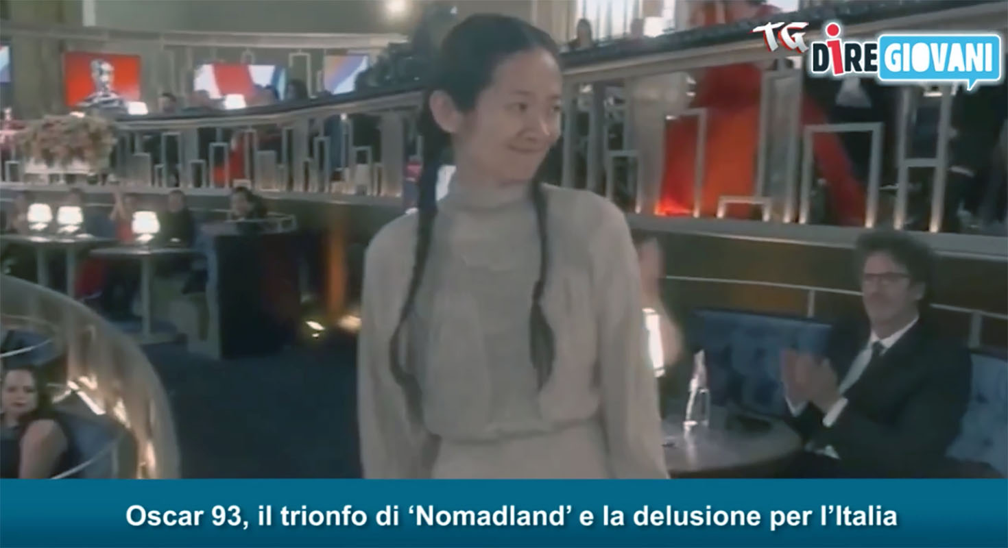 Tg DireGiovani: il trionfo di ‘Nomadland’ e la delusione per l’Italia