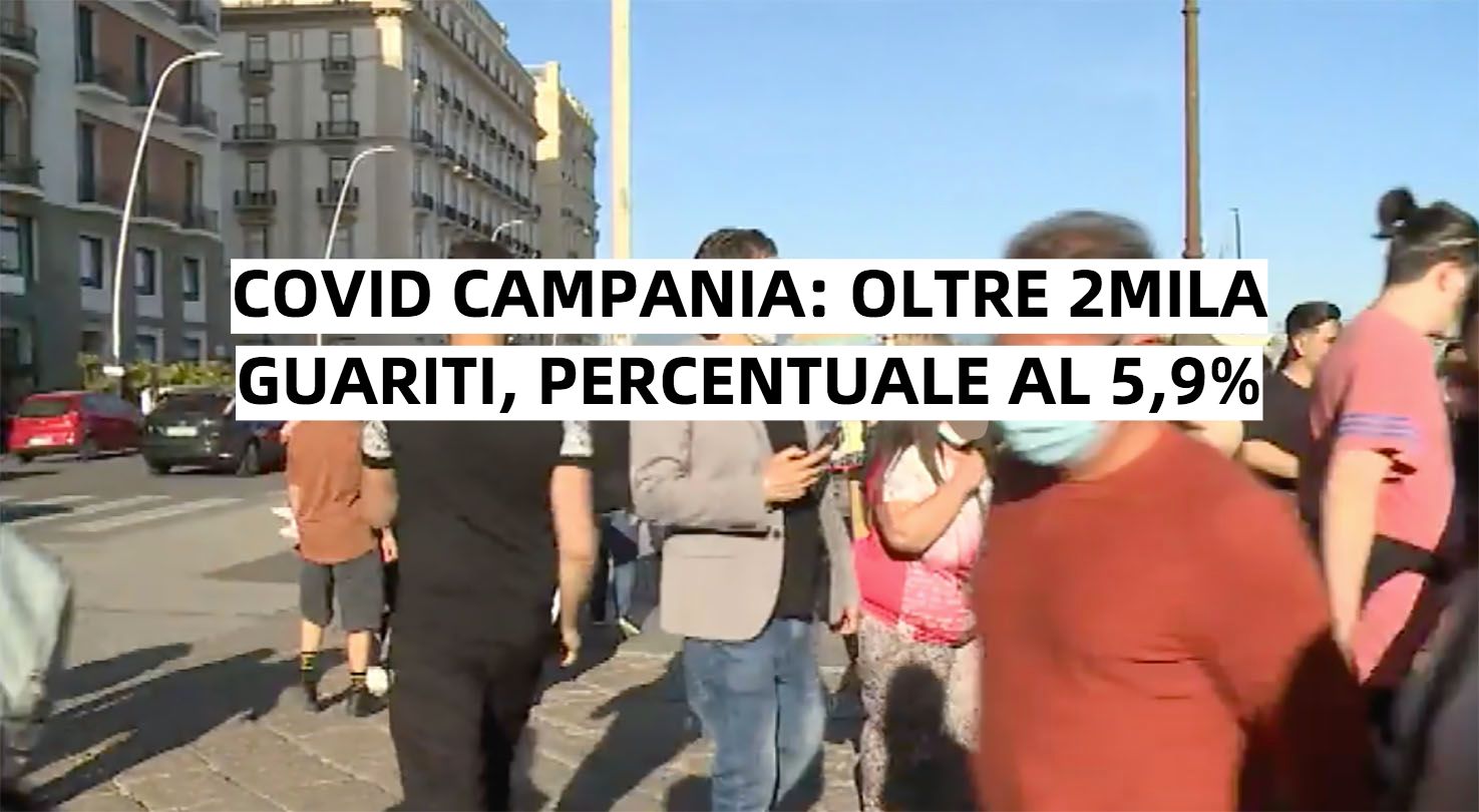 Covid, il contagio torna sotto il 6% in Campania
