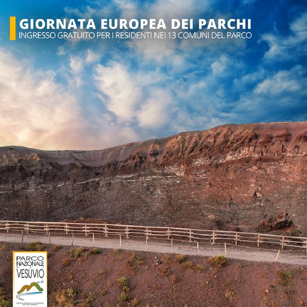 Giornata europea dei Parchi 2021, arriva la APP del Parco nazionale del Vesuvio