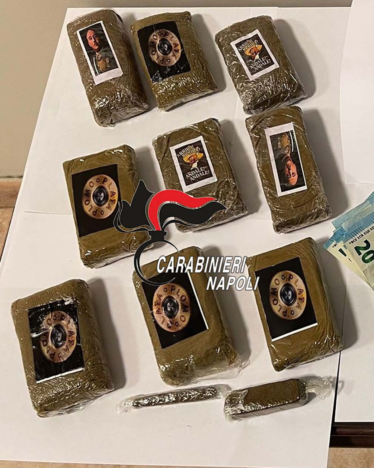 Napoli, sequestrata al Vomero la droga di “Speedy Gonzales”