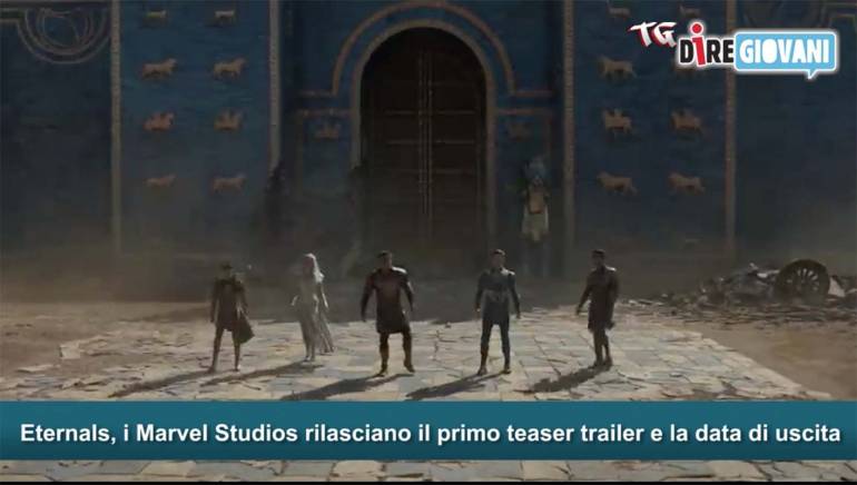 Tg Dire Giovani, è online il trailer di ‘Eternals’