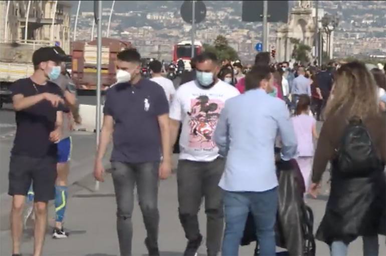 contagio covid in Campania