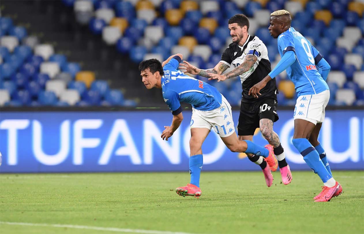 Napoli-Verona le formazioni ufficiali: Lozano dal 1’