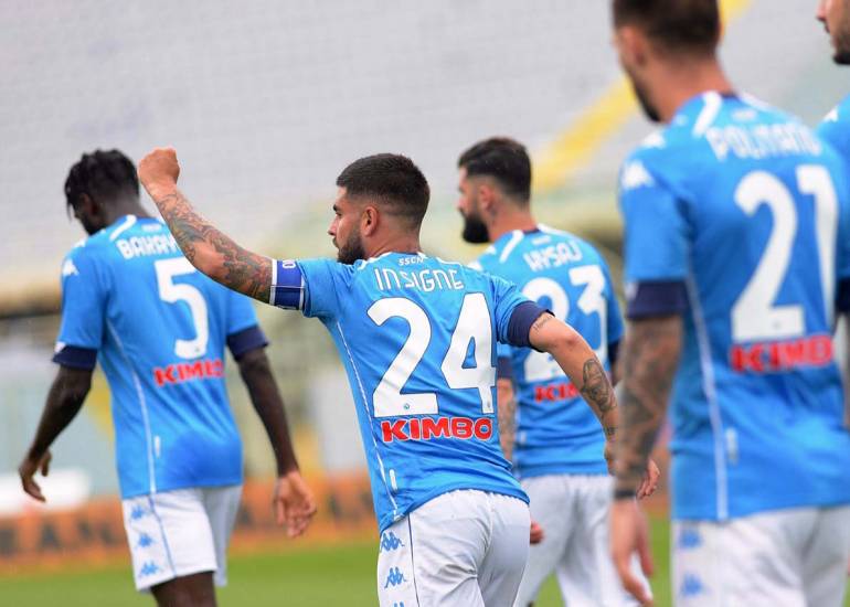 Napoli, Insigne guida gli azzurri verso la Champions
