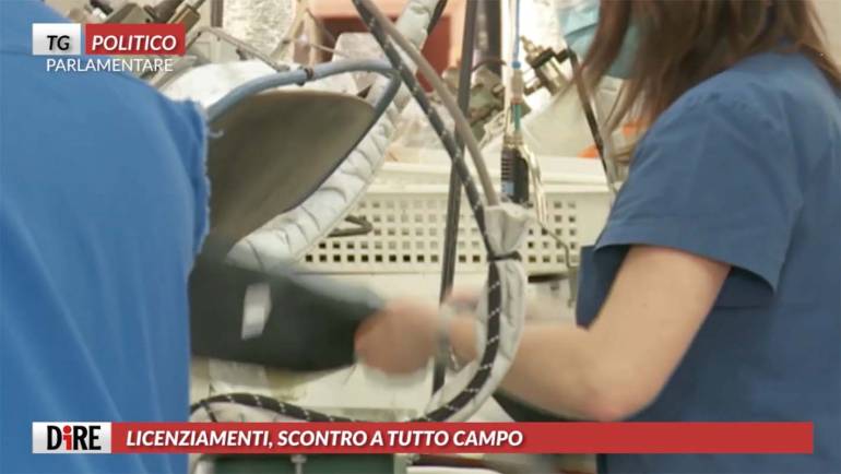 Tg Politico Parlamentare: è scontro sui licenziamenti