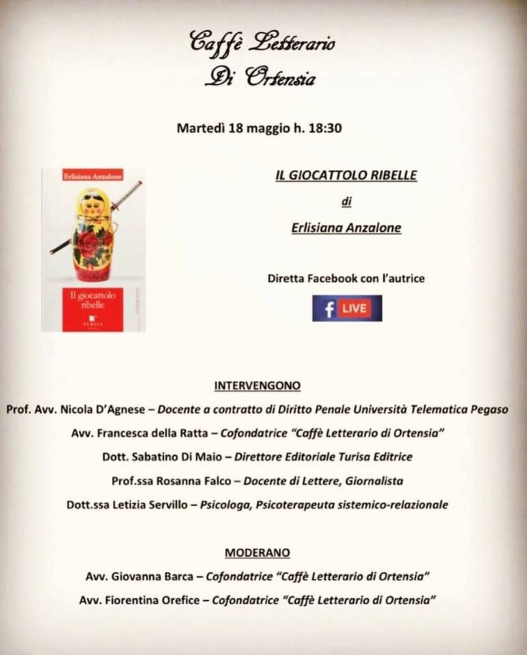 locandina caffè ortensia