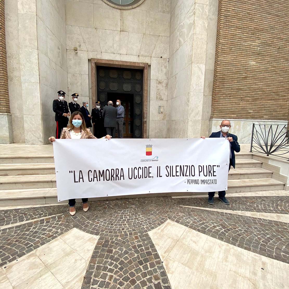 Napoli: manifestazione contro la camorra a Fuorigrotta