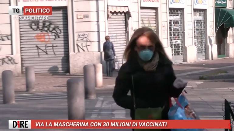 Tg Politico Parlamentare: via la mascherina con 30 milioni di vaccinati