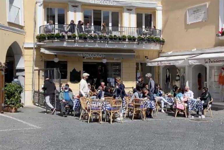 Completata la vaccinazione a Capri e Anacapri
