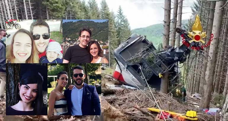 Strage funivia, non c’è ‘pericolo di fuga’: scarcerati gli indagati del Mottarone