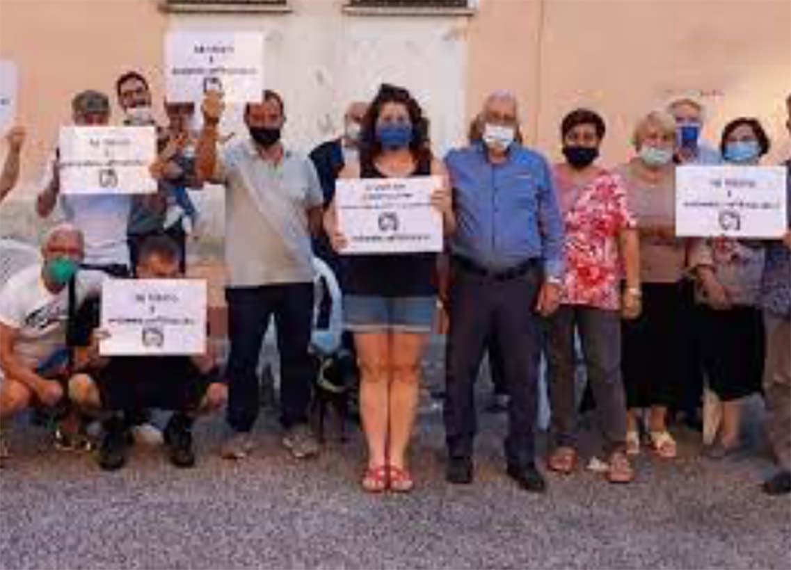 Attivisti ex canapificio di Caserta