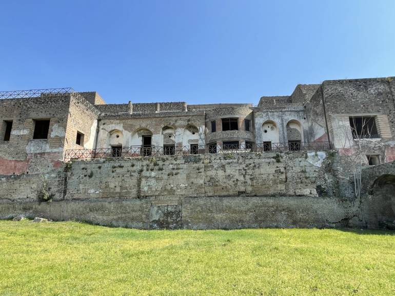 Al via il cantiere di messa in sicurezza dell’Insula Occidentalis di Pompei