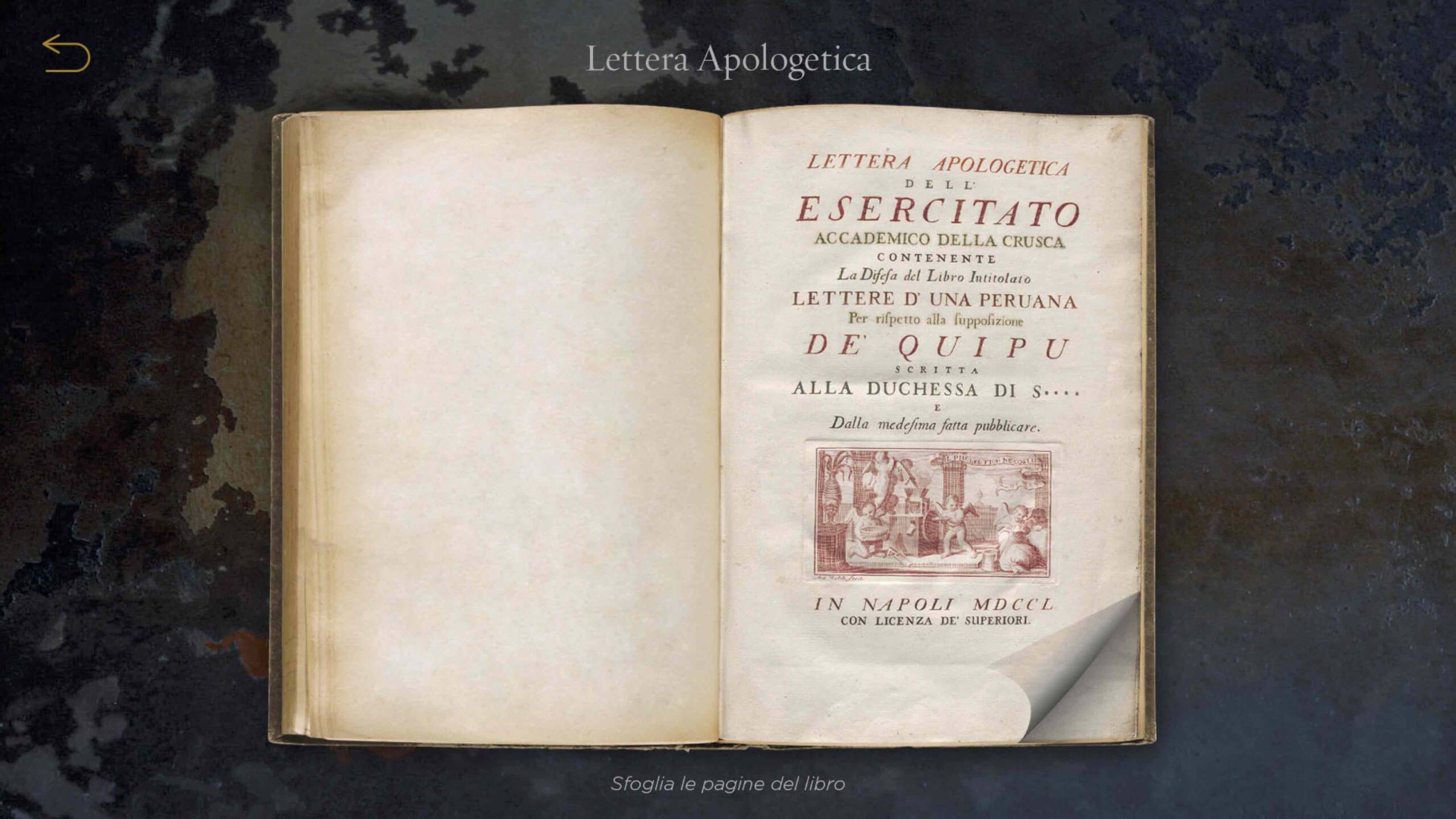Lettera Apologetica Mostra Un immenso scandalo Cappella Sansevero 
