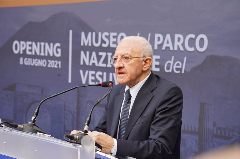 De Luca: ‘Non c’è regione con offerta culturale come la Campania