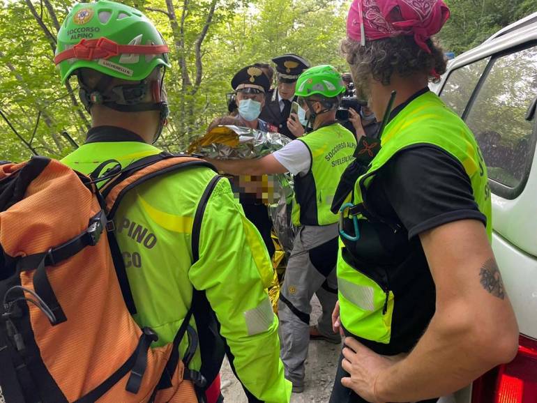 carabiniere salvato nicola mamma mamma