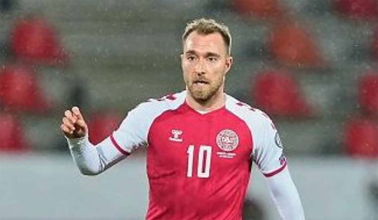 Eriksen torna ad allenarsi, al lavoro da solo sul campo dell’Odense