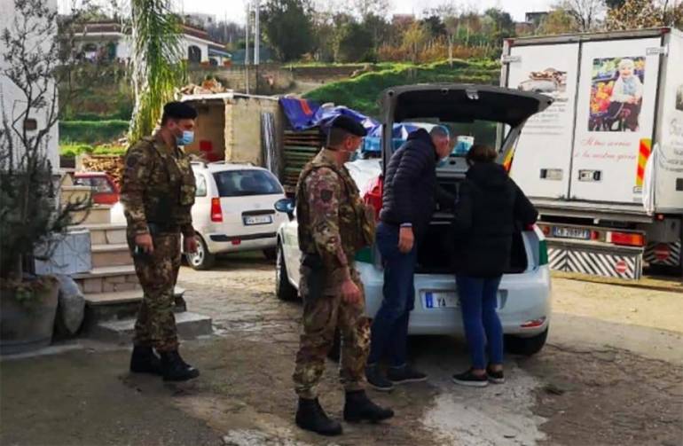 striano materiale di risulta