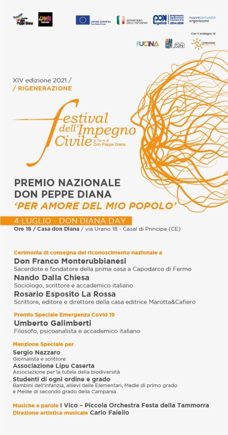 Al via la 14a edizione del ‘Festival dell’Impegno Civile’