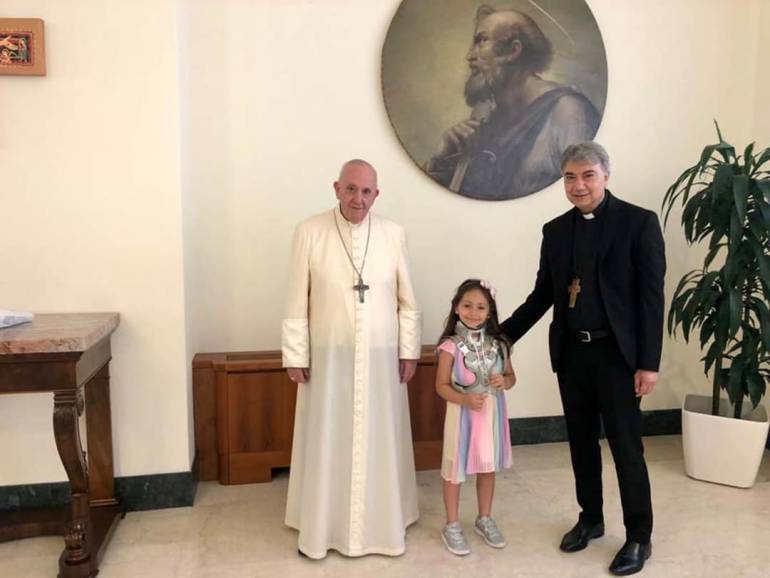 Noemi incontra Papa Francesco: “Un sogno diventato realtà”