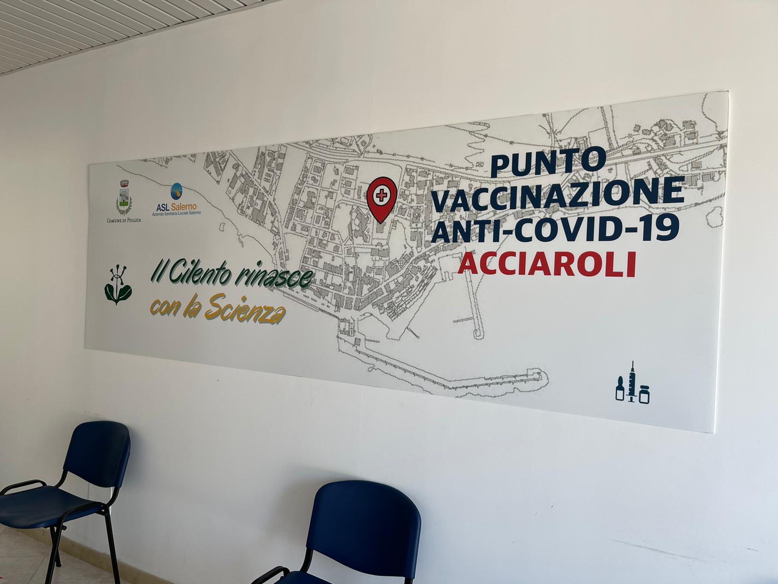 Ad Acciaroli vaccini ai turisti con Pfizer