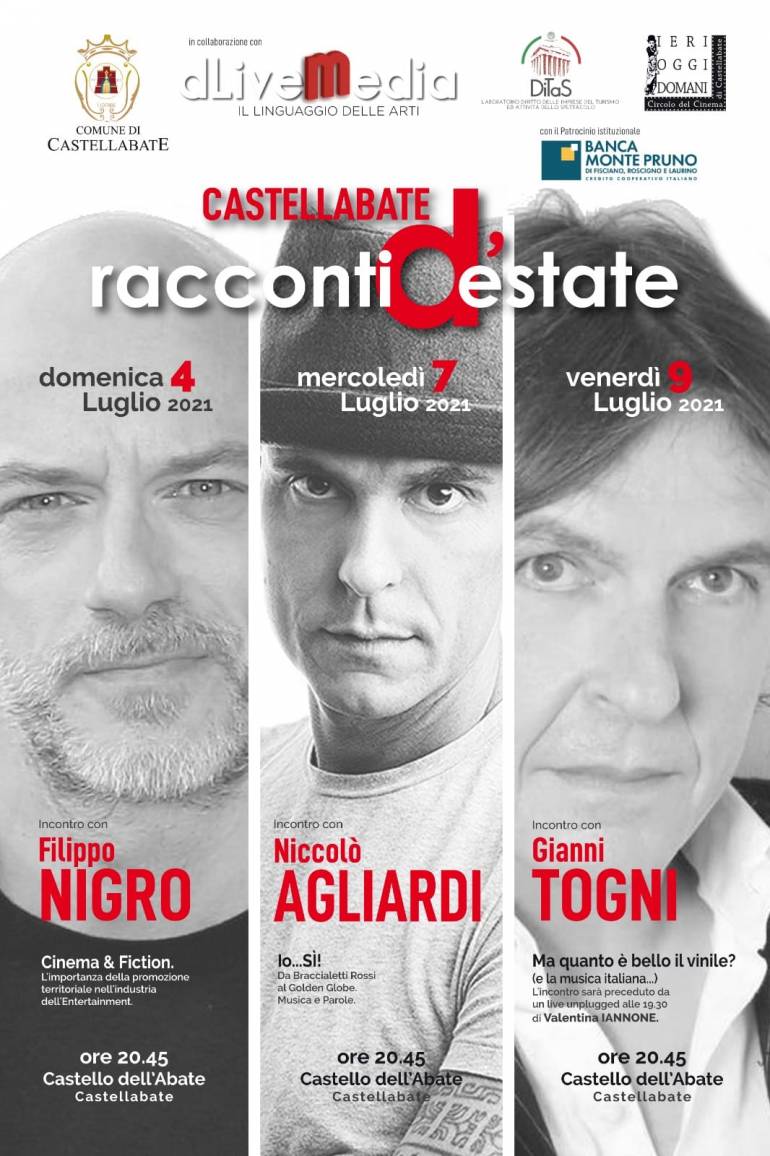 ‘Racconti d’estate’ al Castello dell’Abate di Castellabate