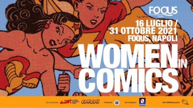 Le lady del fumetto Usa, mostra collettiva a Napoli