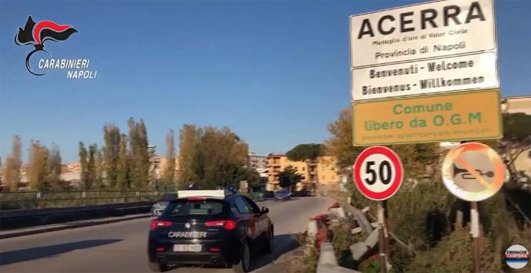 Colpo ai clan di Acerra: 26 arresti tra i Di Buono e Lombardi