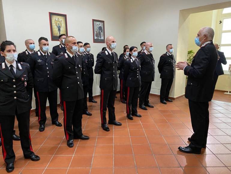 Napoli Comandante Generale dell’Arma Dei Carabinieri visita ai reparti territoriali della provincia