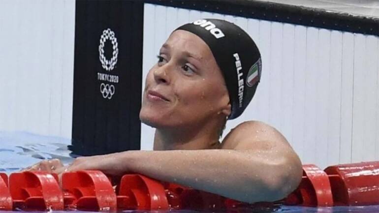 Federica Pellegrini a Napoli con l’International Swimming League