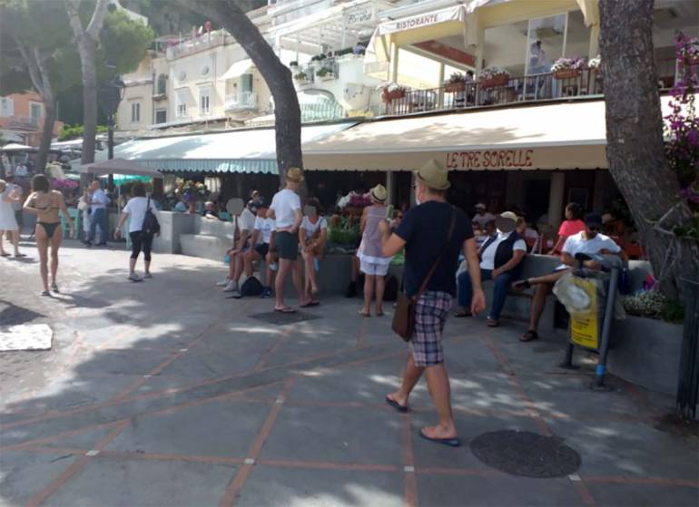 Covid a Positano: chiuso il ristorante dei Vip
