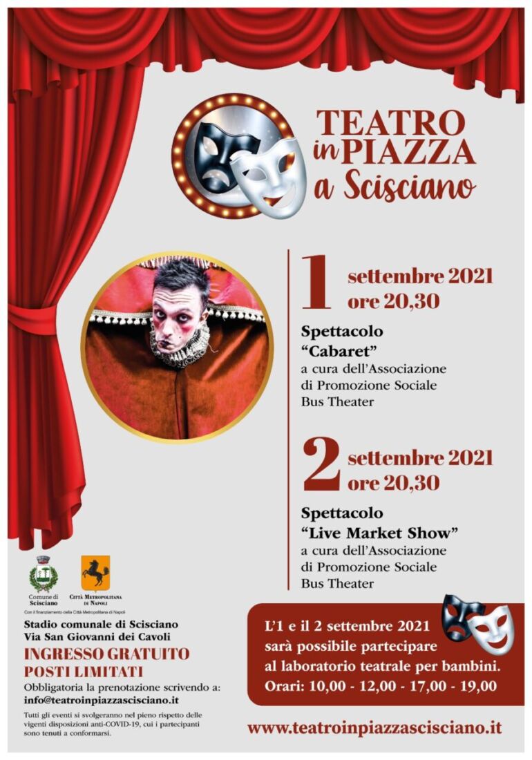 Secondo appuntamento con ‘Teatri in Blu’