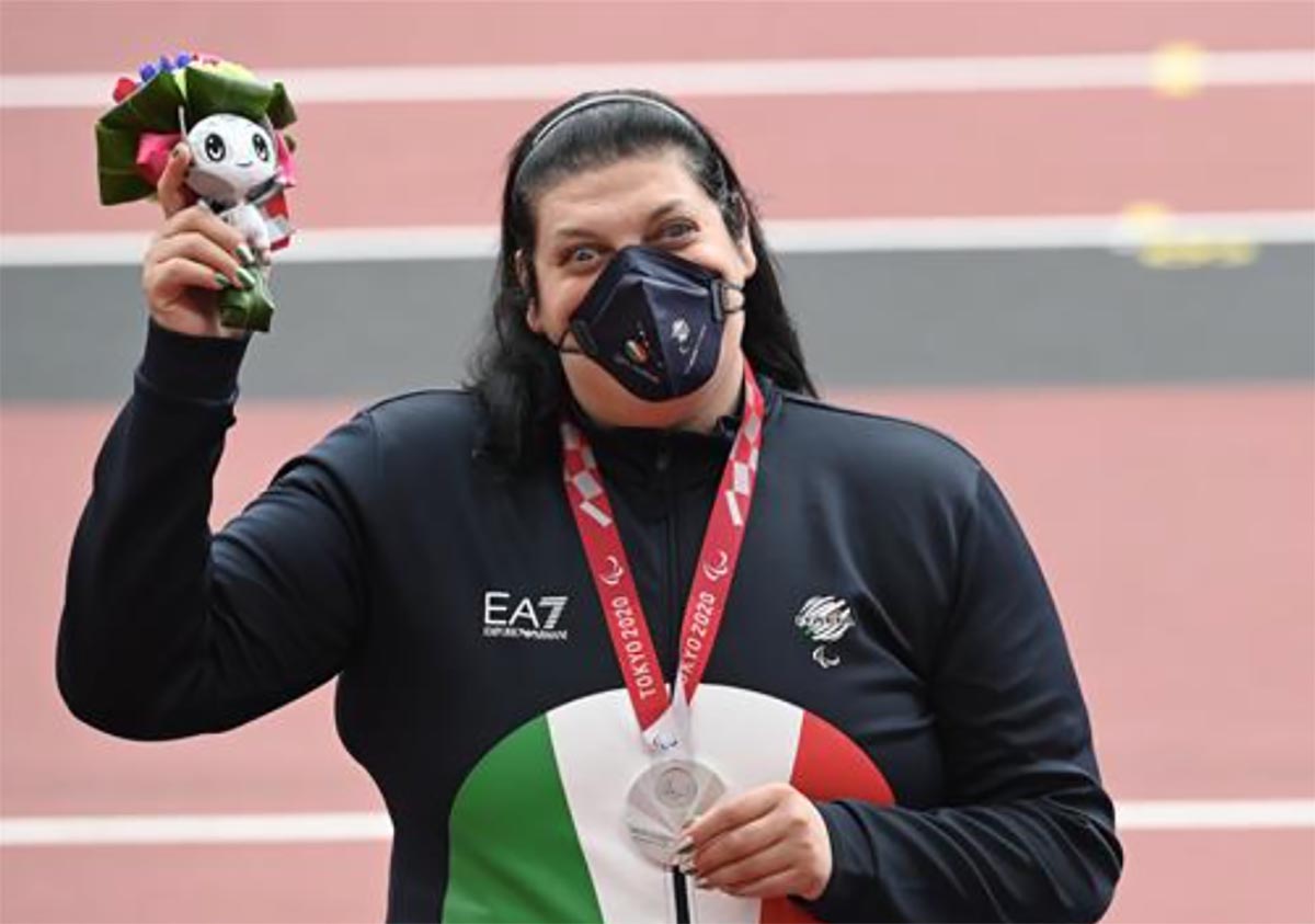 Napoli sul podio della Paralimpiadi: la Legnante argento nel lancio del disco