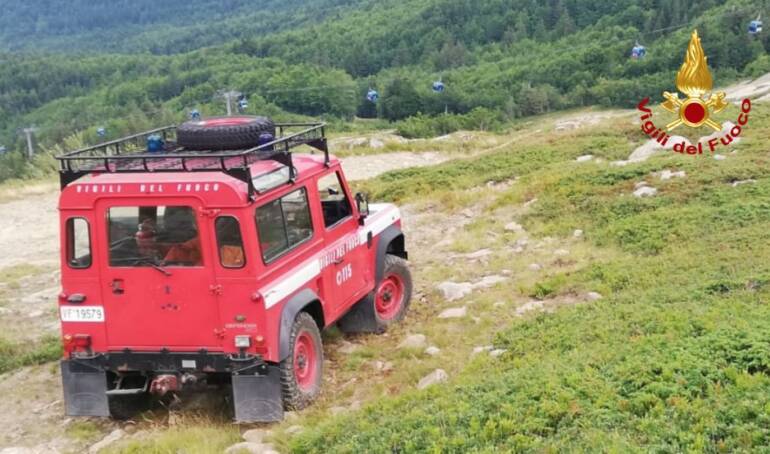Caserta, 7 giovani scout salvati dai vigili del fuoco