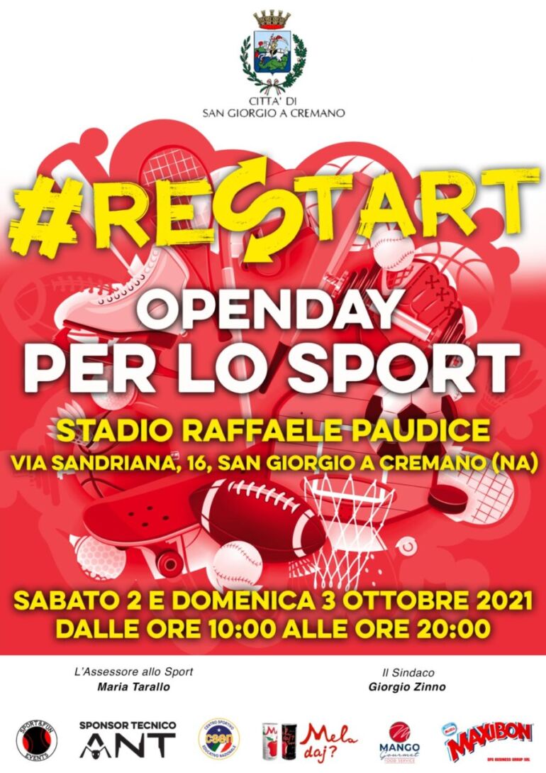 san giorgio open day sport