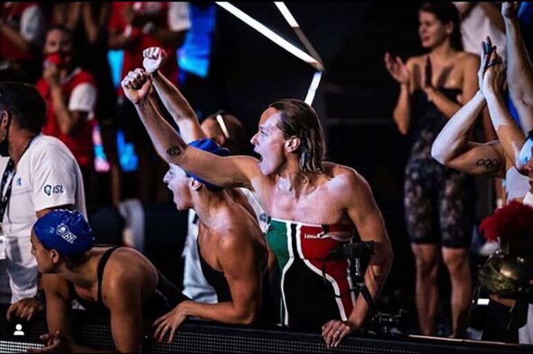 Federica Pellegrini chiama a raccolta il tifo di Napoli per i playoff Isl di Aqua Centurions