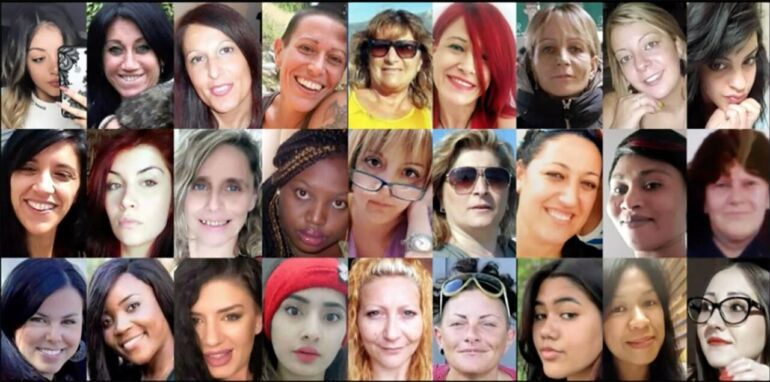 Femminicidio, 40 donne uccise nel 2021