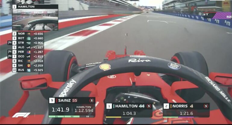 Formula 1, al Gp di Russia pole a Norris, la Ferrari seconda con Sainz
