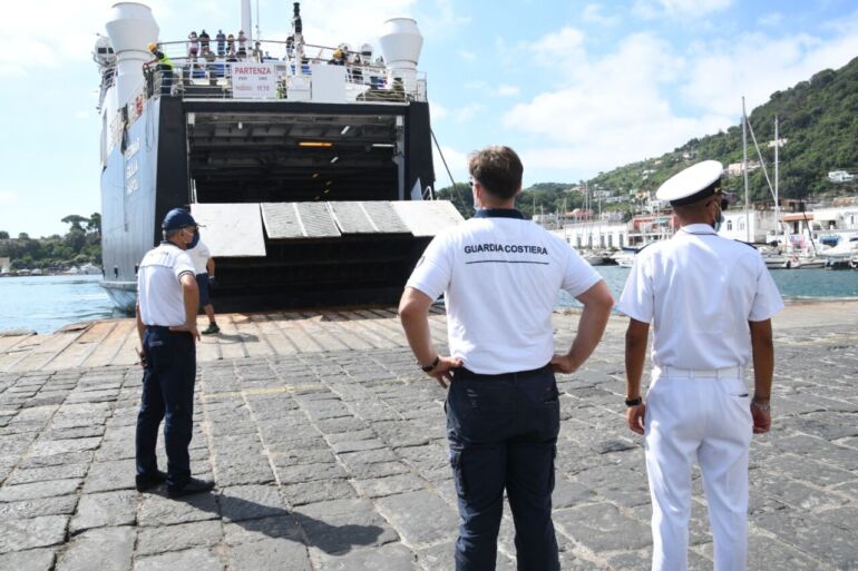 Ischia, il bilancio dell’operazione Mare sicuro