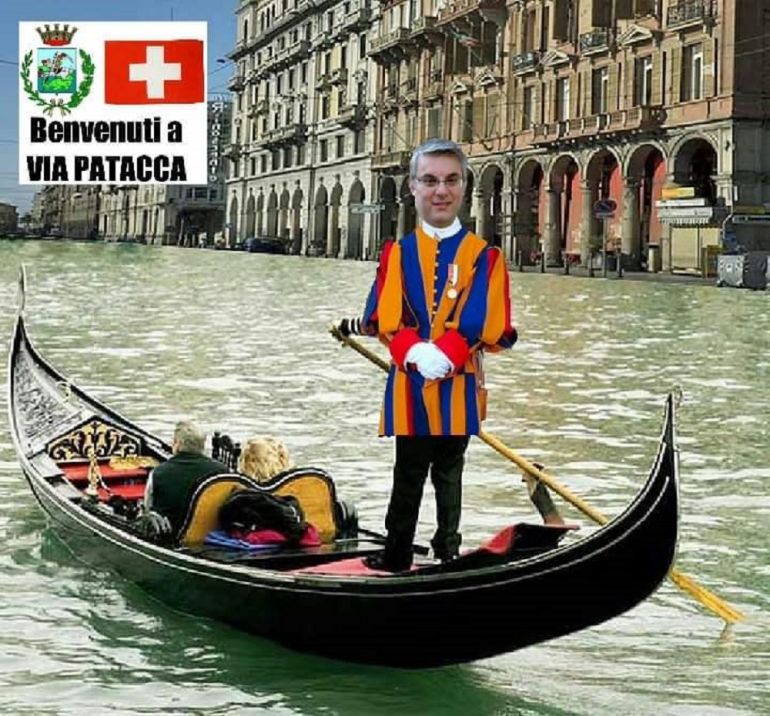 San Giorgio a Cremano, satira social dopo l’inondazione